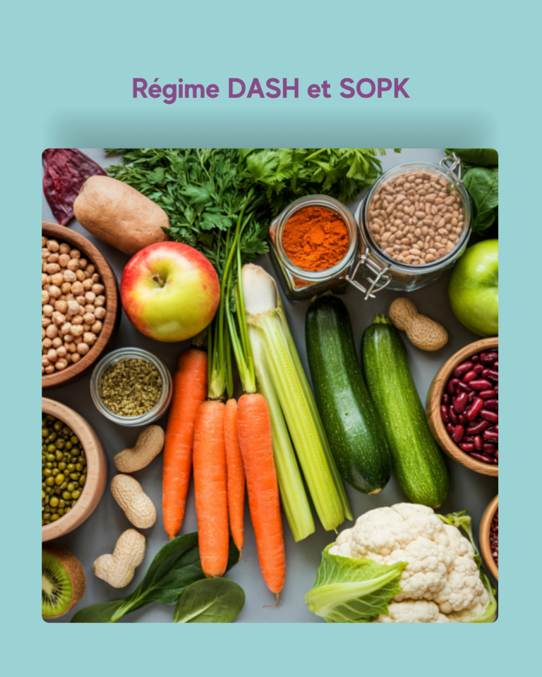 Lire la suite à propos de l’article Régime DASH et SOPK : une approche alimentaire prometteuse
