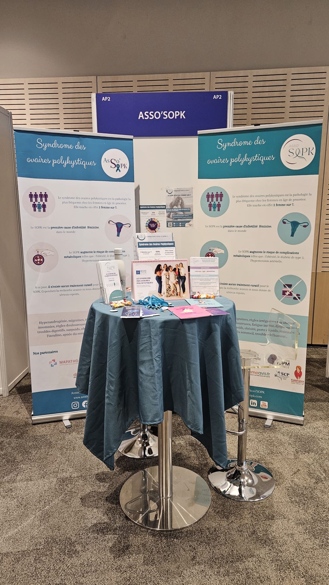 Stand à la Pharmacie et parapharmacie Lafayette de Toulouse