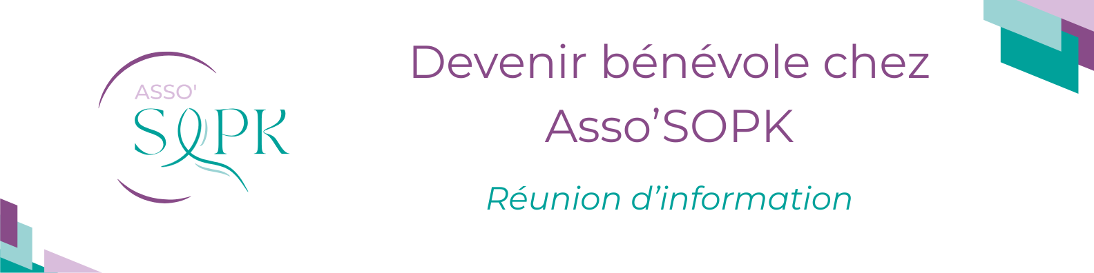 Réunion d&rsquo;information bénévoles